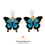 Butterfly (Blue) Dangles