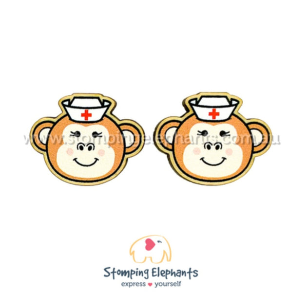 Nurse Monkey Studs