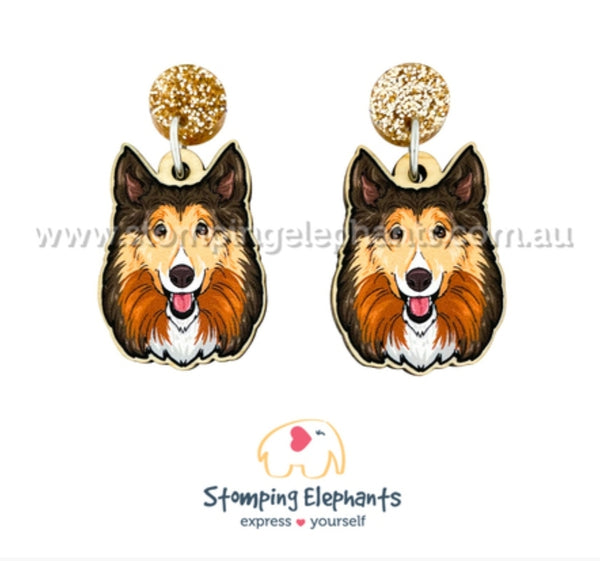 Shetland Sheepdog Head Dangles