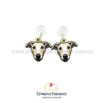 Whippet (Head) Dangles