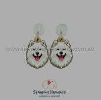 Samoyed Head Dangles