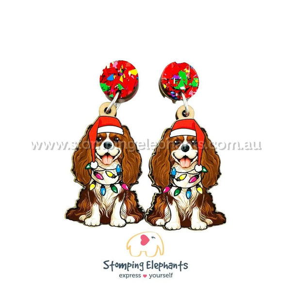 Cavalier Christmas Light Up Dangles