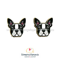 Boston Terrier Head Studs