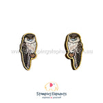 Tawny Frogmouth Studs