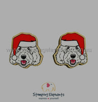 Oodle (White) Christmas Studs