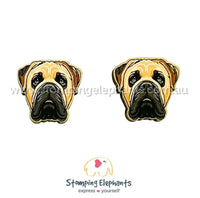 Bull Mastiff Head Studs