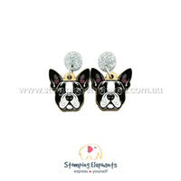 Boston Terrier Head Dangles