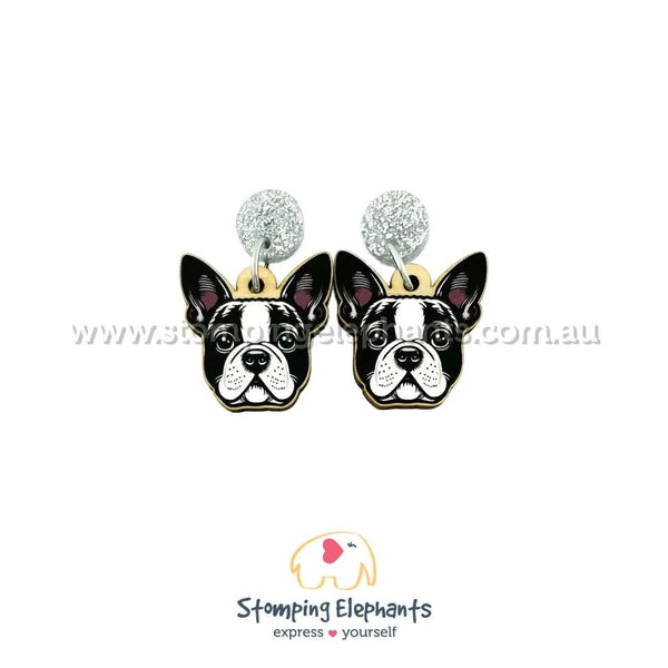 Boston Terrier Head Dangles