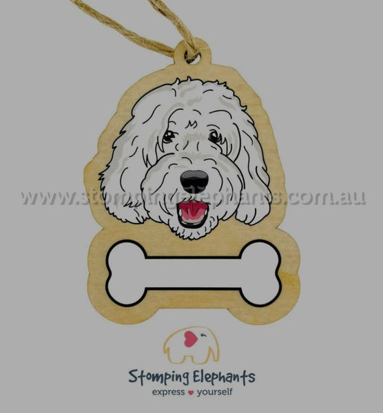 Oodle (White) Ornament