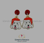Oodle (White) Christmas Head Dangles