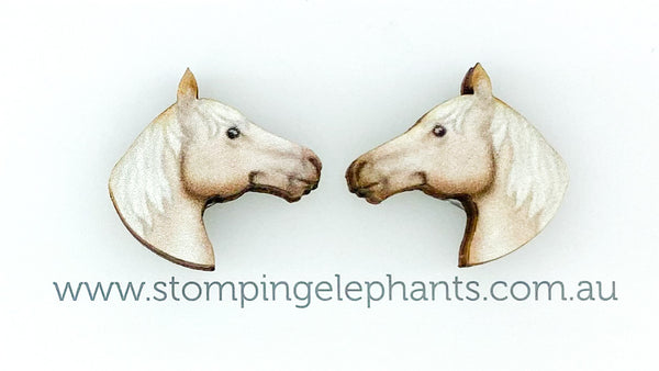 Horse (White) Studs