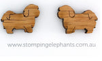 Shih Tzu Wood Studs