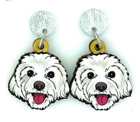 Shih Tzu (White) Head Dangles