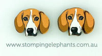 Beagle Head Studs