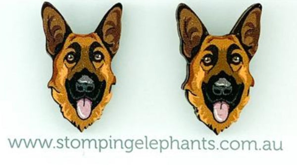 German Shepherd Head Studs