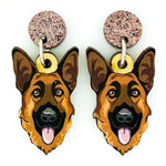 German Shepherd Head Dangles