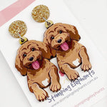 Cavoodle (Brown) Body Dangles