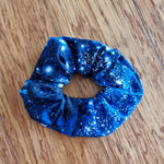 Blue Galaxy Scrunchie
