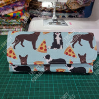 Kelpie & Border Collie Pizza Purse