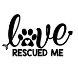 Love Rescue Decal