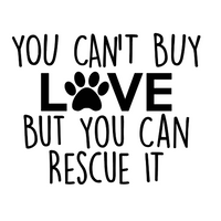 You Can't Buy Love Decal