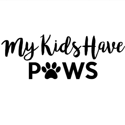 My Kids Had Paws Decal