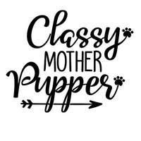 Classy Mother Pupper Decal