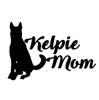 Kelpie Mom Decal