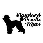 Poodle Mum Decal
