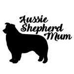 Aussie Shepherd Mum Decal