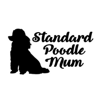 Poodle Mum Decal