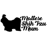 Maltese Shih Tzu Mum Decal