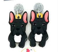 Frenchie ( Black) Body Dangles