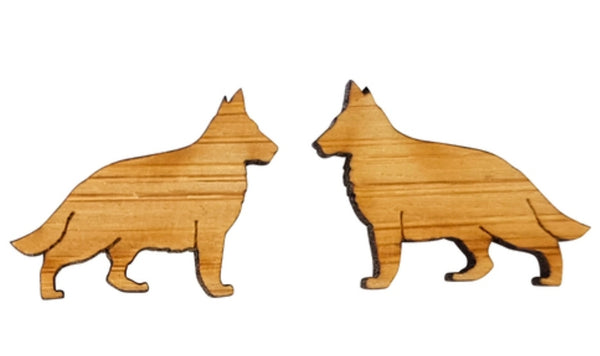 German Shepherd Wood Studs