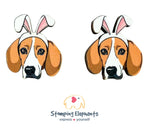 Beagle Easter Studs