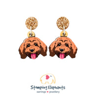 Cavoodle (Brown) Head Dangles