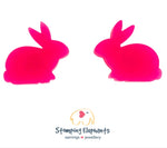 Mellow Bunny (Pink) Studs