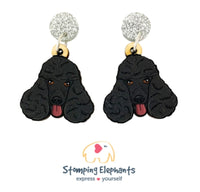 Poodle (Black) Head Dangles