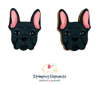 Frenchie (Black) Head Studs