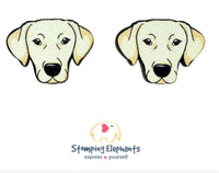 Labrador (Yellow) Head Studs