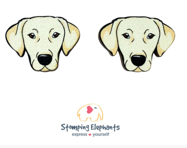 Labrador (Yellow) Head Studs
