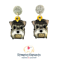 Schnauzer Head Dangles