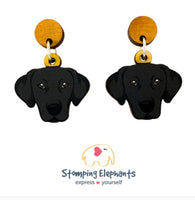 Labrador (Black) Head Dangles