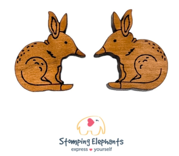 Bilby (Wood) Studs