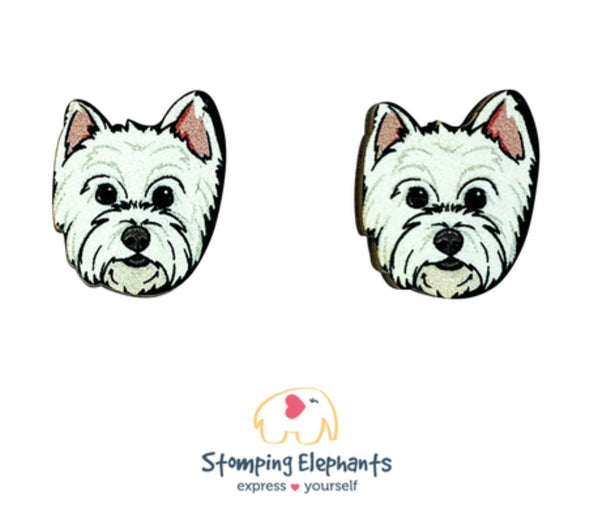 Westie Head Studs