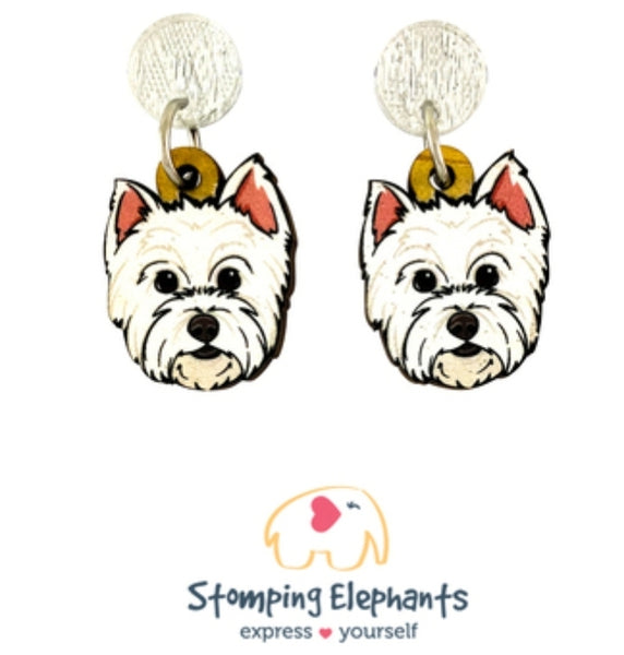 Westie Head Dangles