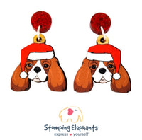 Cavalier Christmas Head Dangles