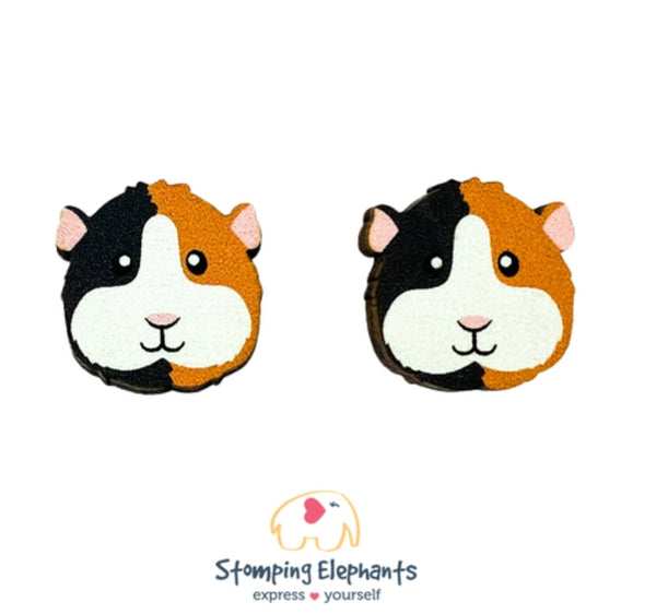 Guinea Pig Head Studs