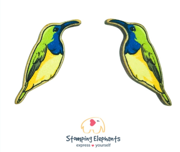 Olive Backed Sunbird Studs