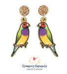 Gouldian Finch Dangles